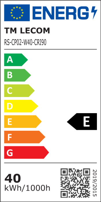 LED Panel 1195x295 mm, 40W, 4000 K, CRI:>90