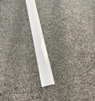 extra Abdeckung matt 2000mm für Alu Profil Wandmontage