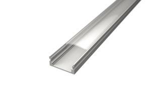 LED Alu Profil Standard 1 S-1709 inkl. Abdeckung klar 2000mm