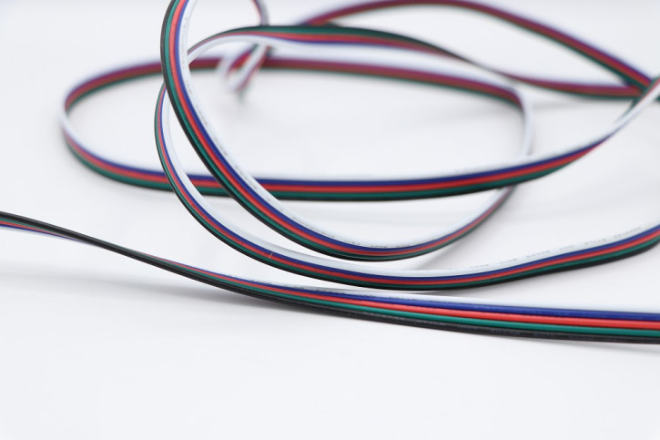 RGB+W Kabel 5polig 100cm