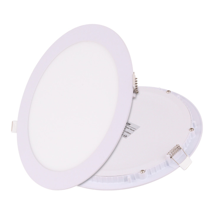 18w LED Einbau-Panel rund warmweiss 3000k nicht dimmbar