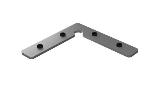 Eckverbinder 90° zu Alu Profil